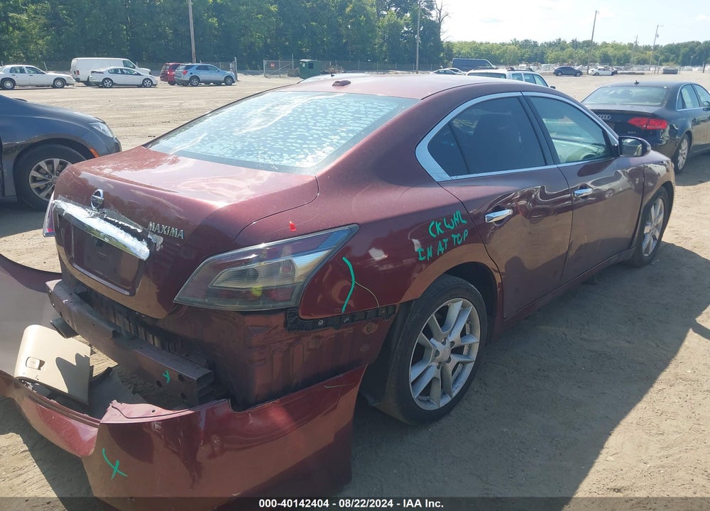 2012 NISSAN MAXIMA 3.5 SV VIN: 1N4AA5AP7CC821051