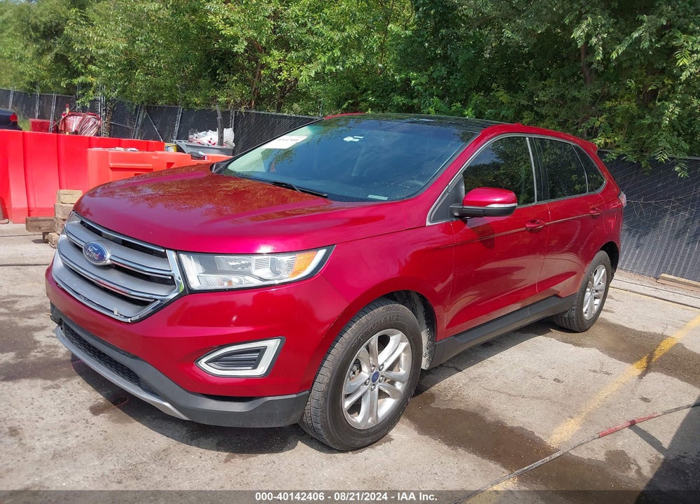 2015 FORD EDGE SEL VIN: 2FMTK3J92FBB12632