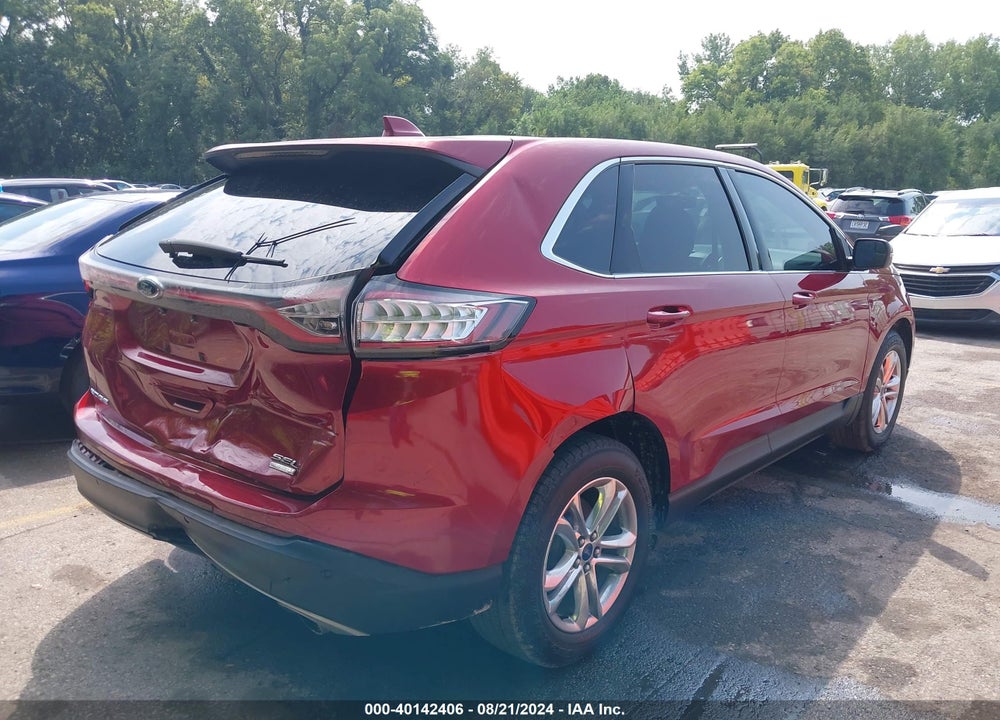2015 FORD EDGE SEL VIN: 2FMTK3J92FBB12632