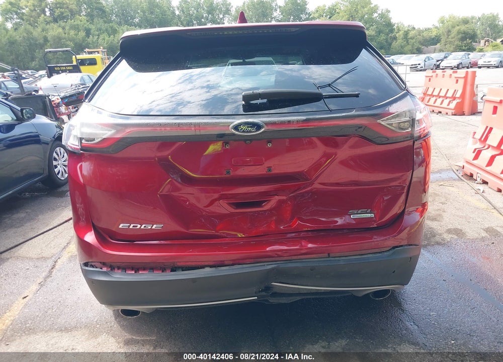 2015 FORD EDGE SEL VIN: 2FMTK3J92FBB12632