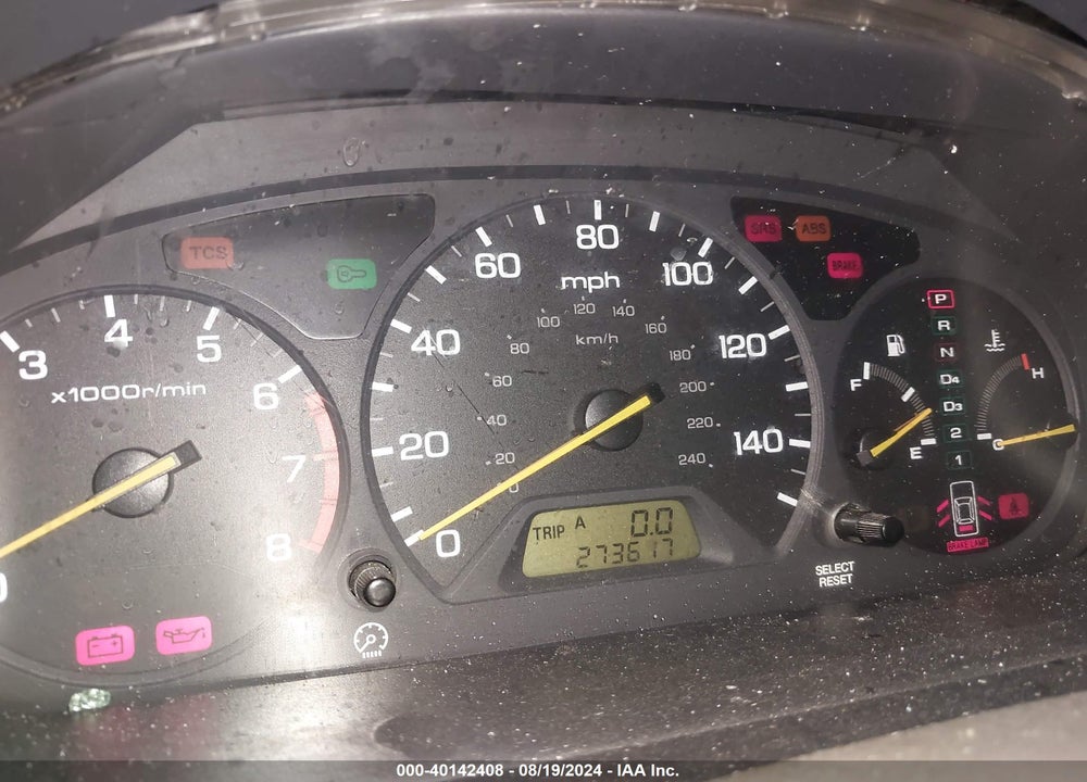 2002 HONDA ACCORD 3.0 EX VIN: 1HGCG16522A032285