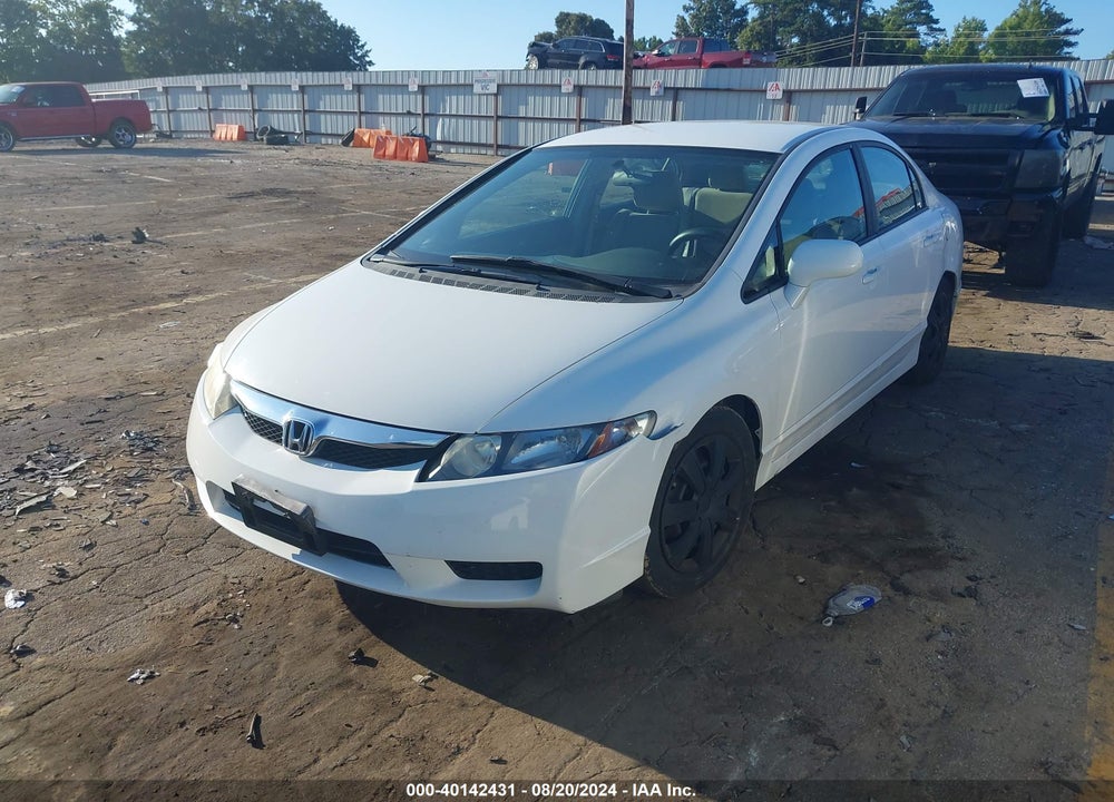 2011 HONDA CIVIC LX VIN: 19XFA1F54BE032525