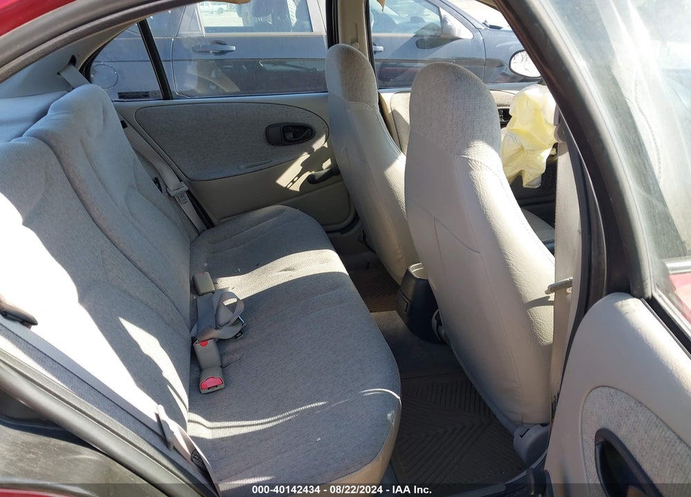 1999 SATURN SL1 VIN: 1G8ZH5288XZ371911