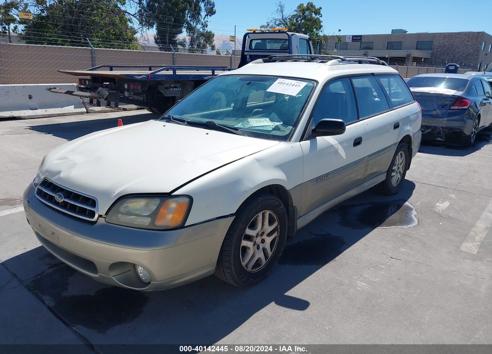 2002 SUBARU OUTBACK VIN: 4S3BH665427666778