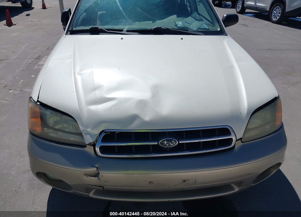 2002 SUBARU OUTBACK VIN: 4S3BH665427666778