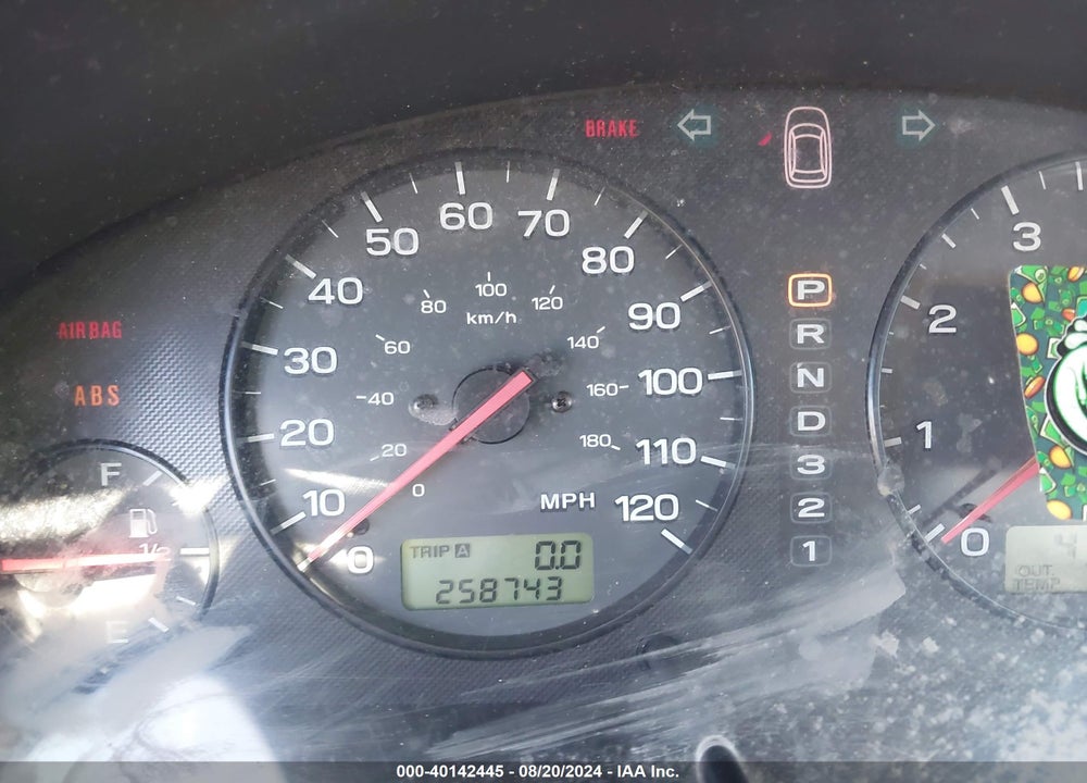 2002 SUBARU OUTBACK VIN: 4S3BH665427666778