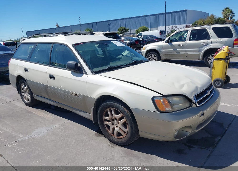 2002 SUBARU OUTBACK VIN: 4S3BH665427666778