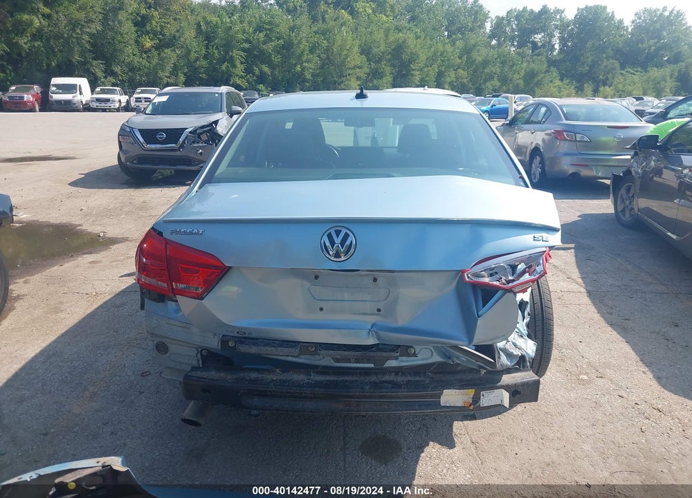 2012 VOLKSWAGEN PASSAT 2.5L SE VIN: 1VWBP7A31CC103479