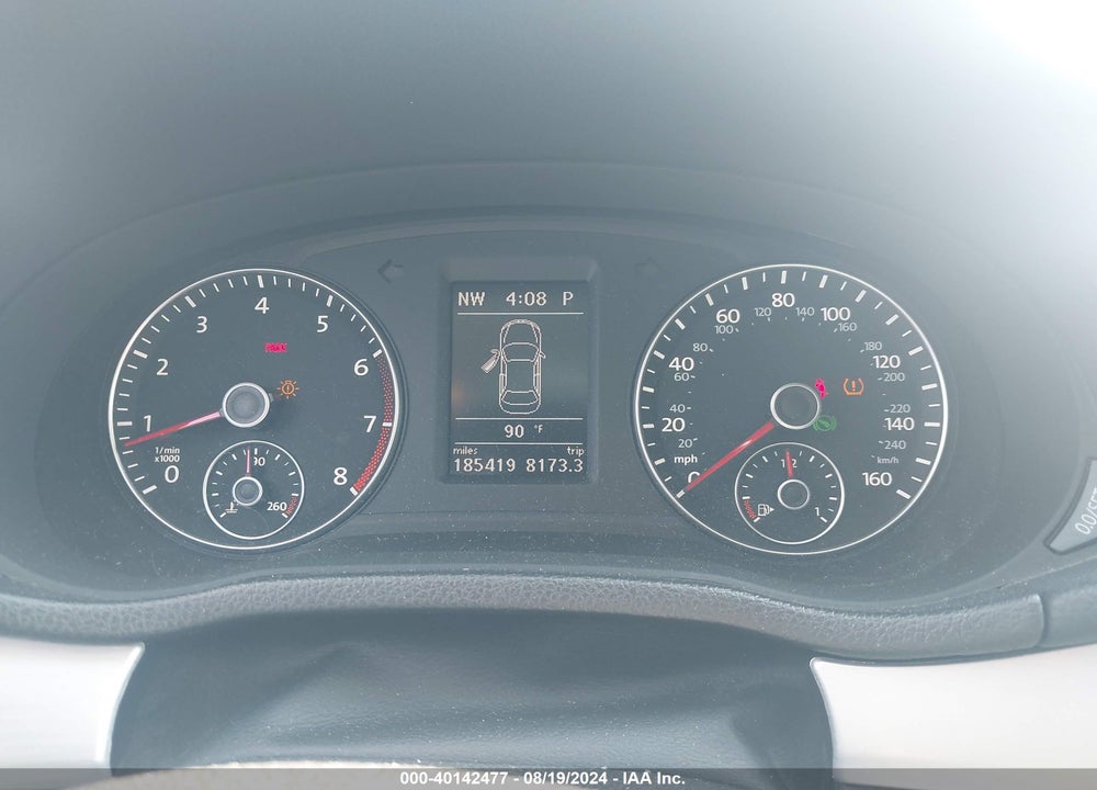 2012 VOLKSWAGEN PASSAT 2.5L SE VIN: 1VWBP7A31CC103479