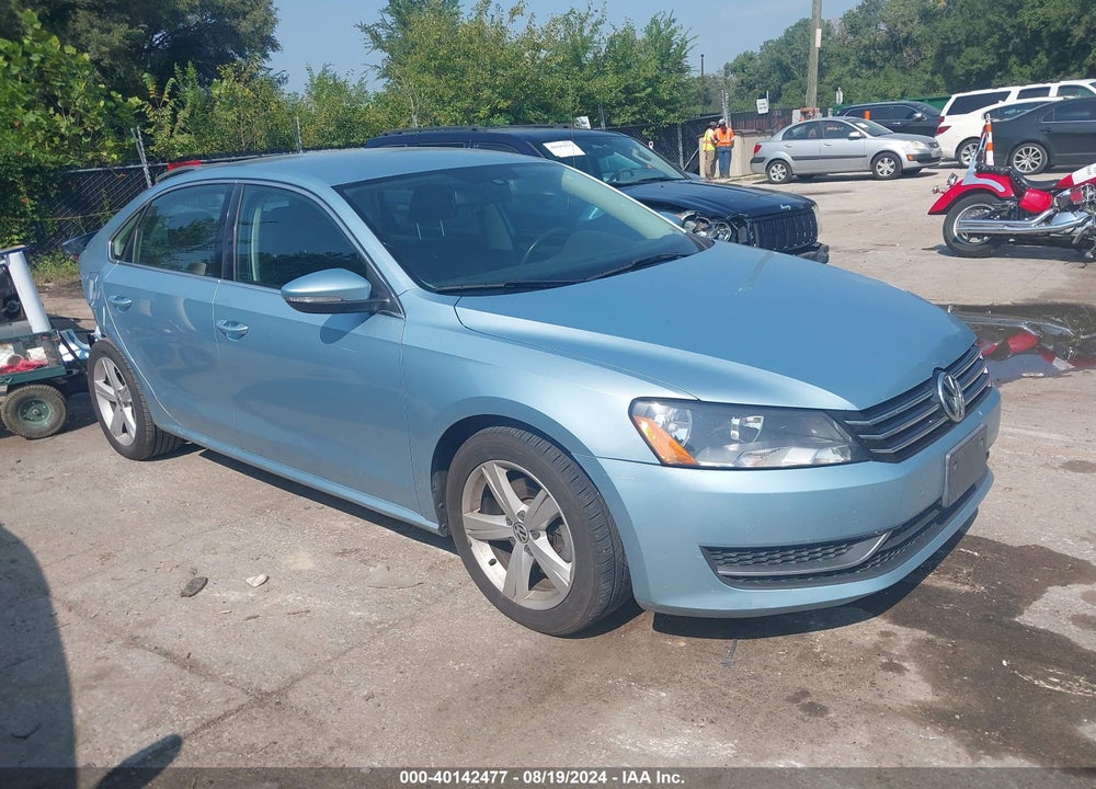 2012 VOLKSWAGEN PASSAT 2.5L SE VIN: 1VWBP7A31CC103479