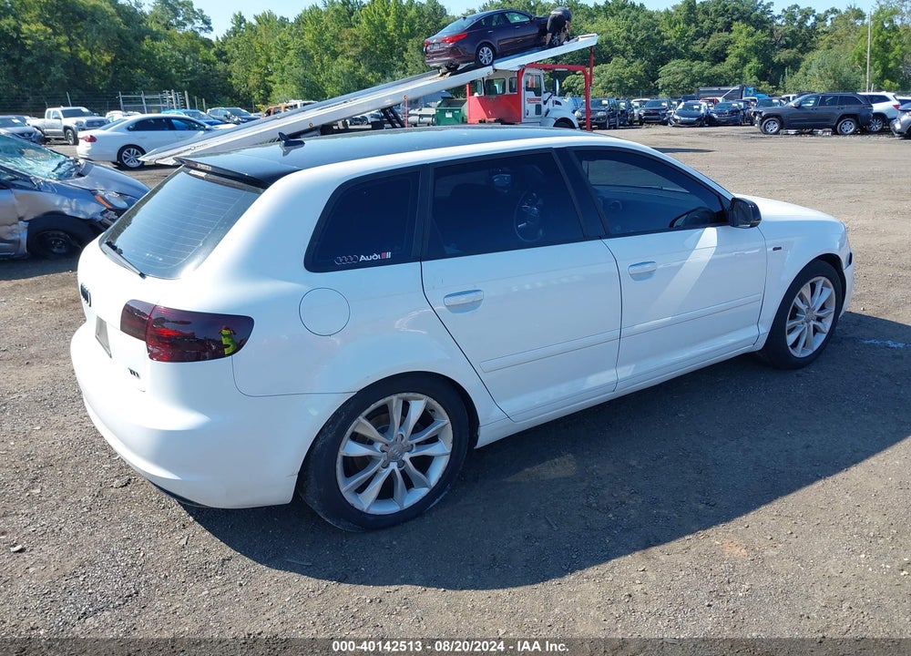 2012 AUDI A3 2.0 TDI PREMIUM VIN: WAUBJBFM7CA034573