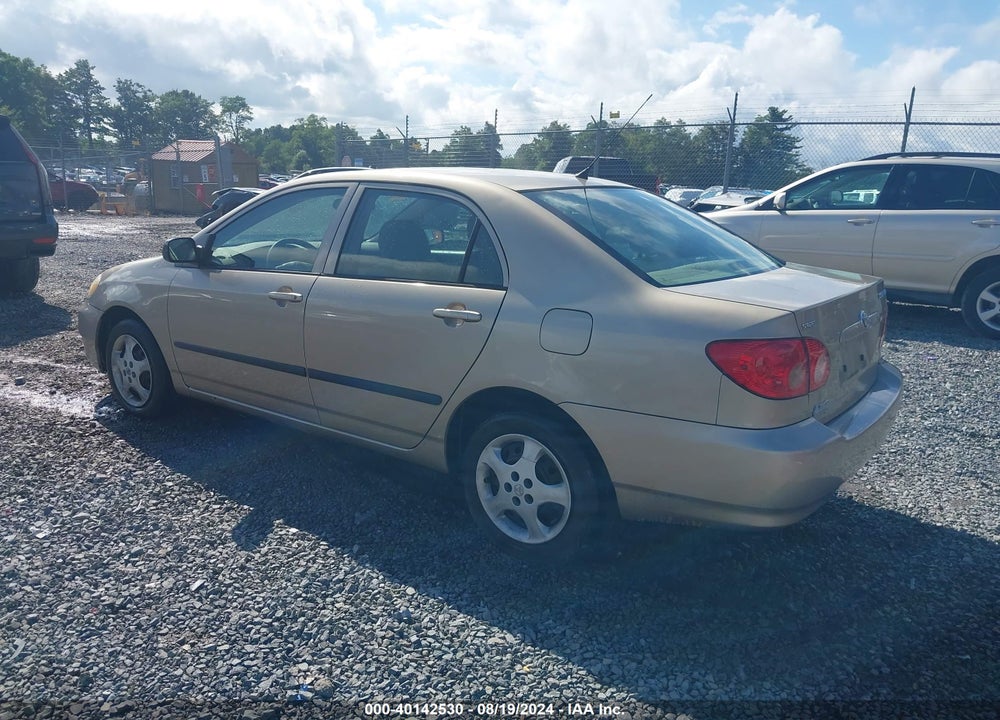 2005 TOYOTA COROLLA CE VIN: 2T1BR32E05C417513