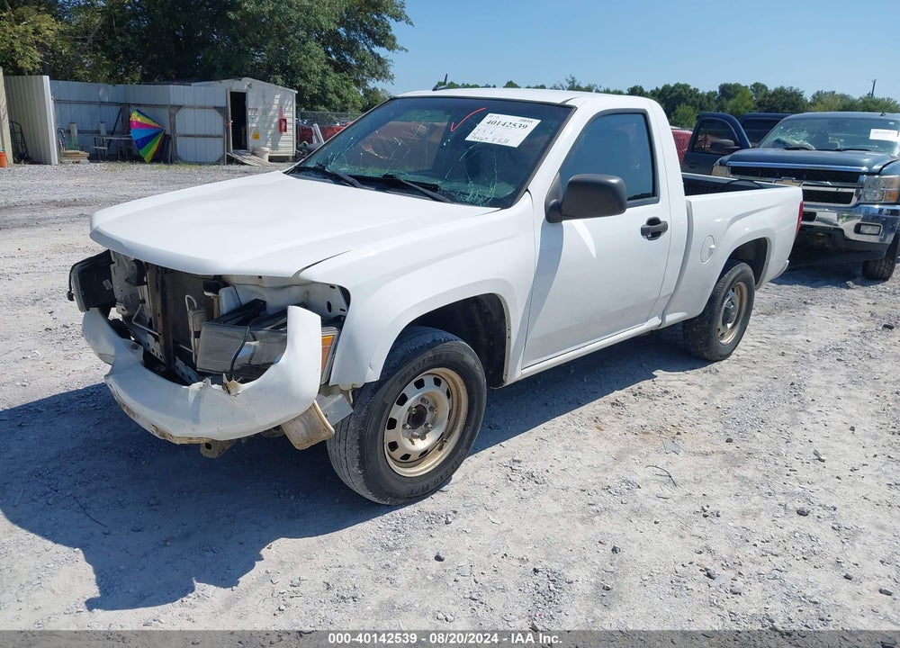 2012 CHEVROLET COLORADO WORK TRUCK VIN: 1GCCSBF99C8160473