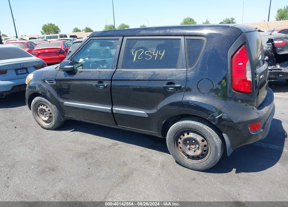 2013 KIA SOUL VIN: KNDJT2A6XD7559210