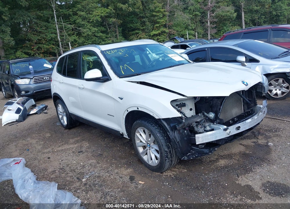 2017 BMW X3 XDRIVE28I VIN: 5UXWX9C34H0W69222