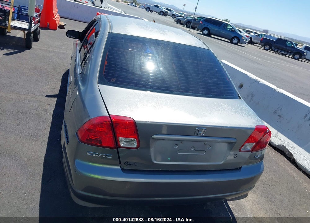 2004 HONDA CIVIC LX VIN: 2HGES16594H615528