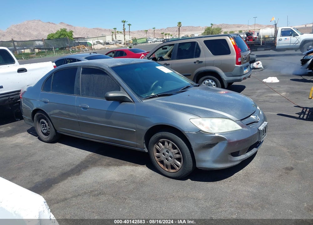 2004 HONDA CIVIC LX VIN: 2HGES16594H615528