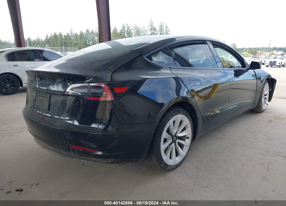 2022 TESLA MODEL 3 VIN: 5YJ3E1EA5NF191753