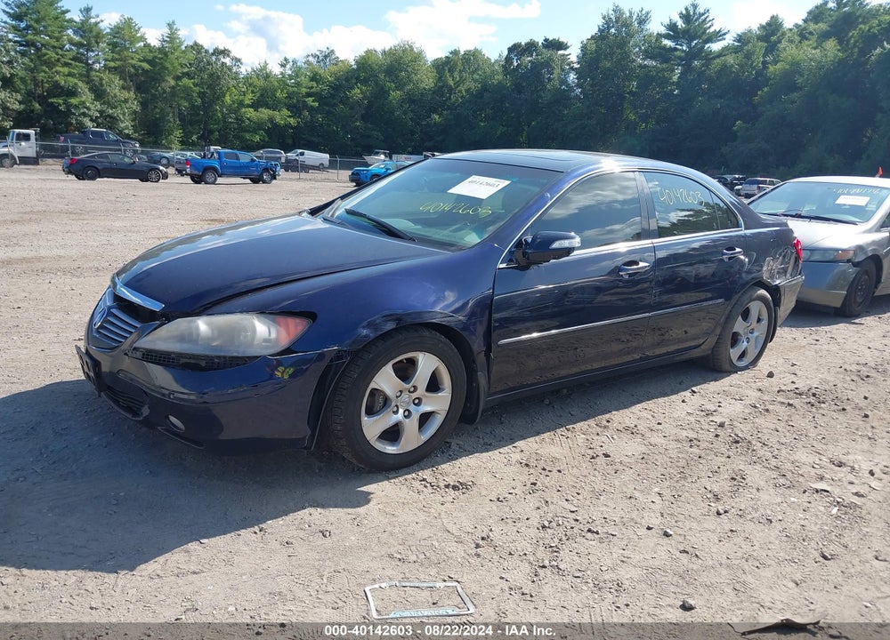 2008 ACURA RL 3.5 VIN: JH4KB16678C004687