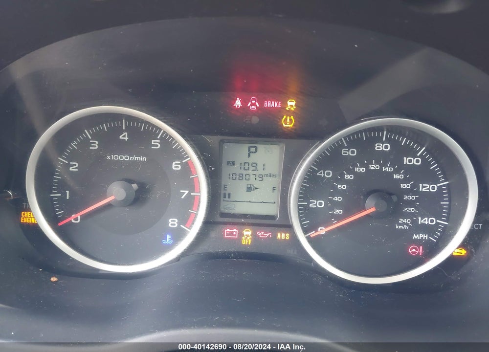 2017 SUBARU FORESTER 2.5I PREMIUM VIN: JF2SJAEC8HH567666