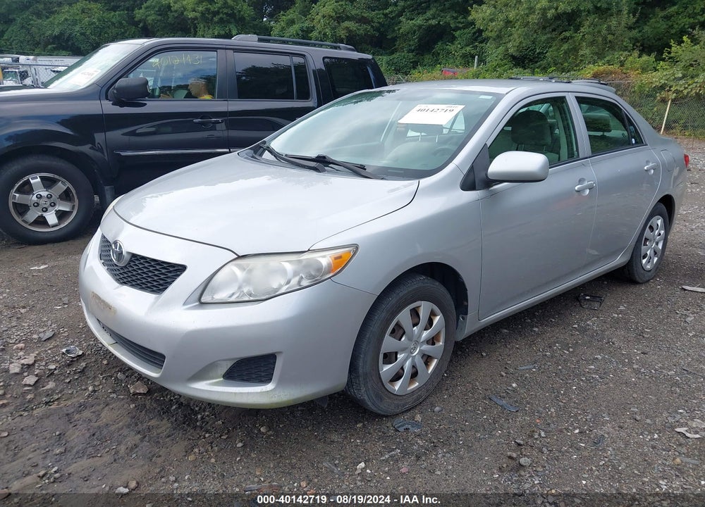 2009 TOYOTA COROLLA LE VIN: 2T1BU40E79C049716