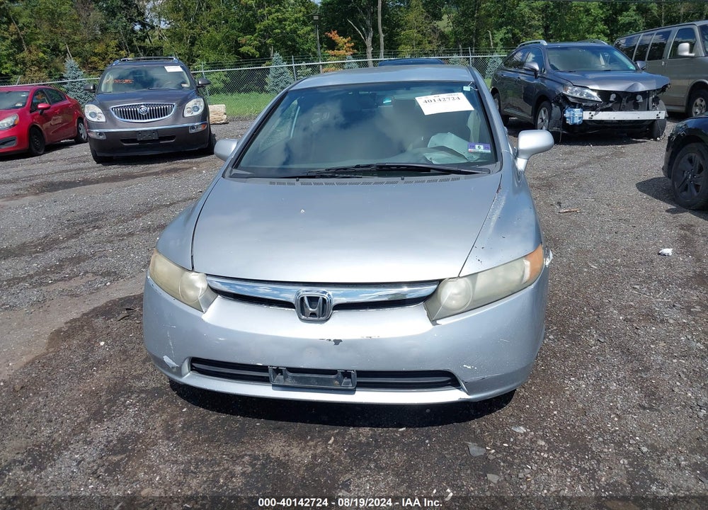 2006 HONDA CIVIC LX VIN: 2HGFA16566H524825