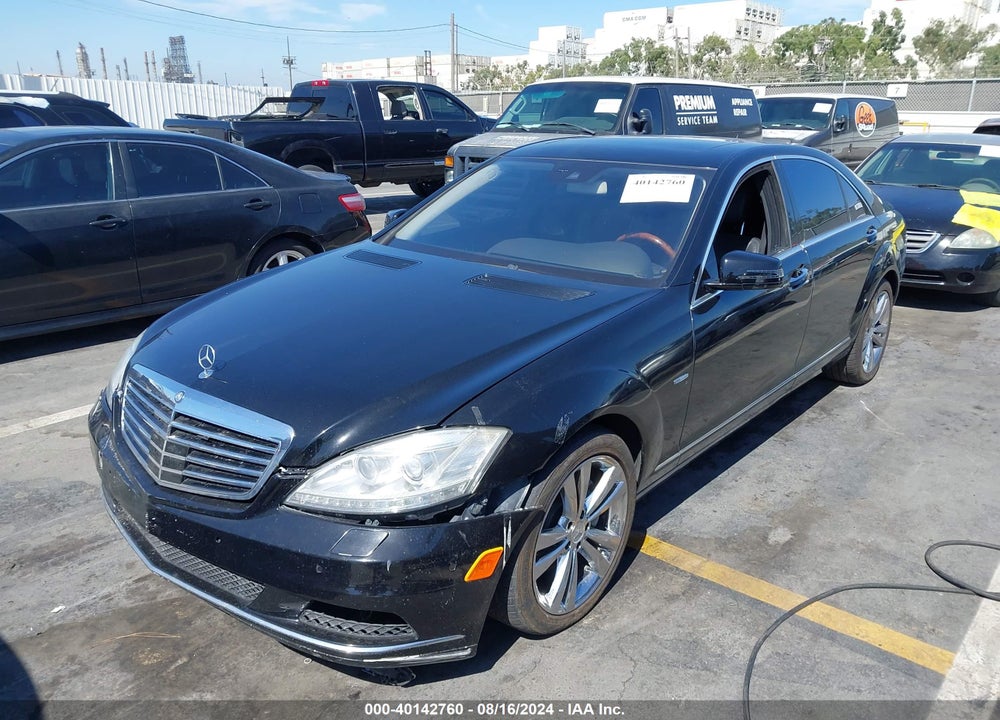 2012 MERCEDES-BENZ S 550 4MATIC VIN: WDDNG9EBXCA447441