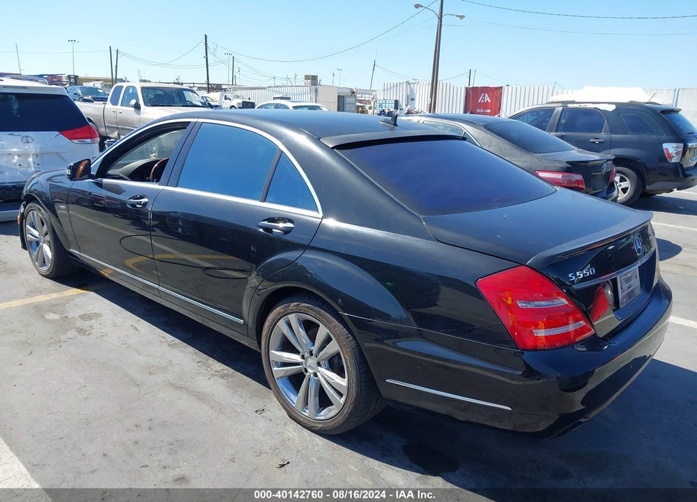 2012 MERCEDES-BENZ S 550 4MATIC VIN: WDDNG9EBXCA447441
