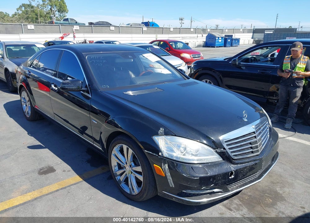 2012 MERCEDES-BENZ S 550 4MATIC VIN: WDDNG9EBXCA447441