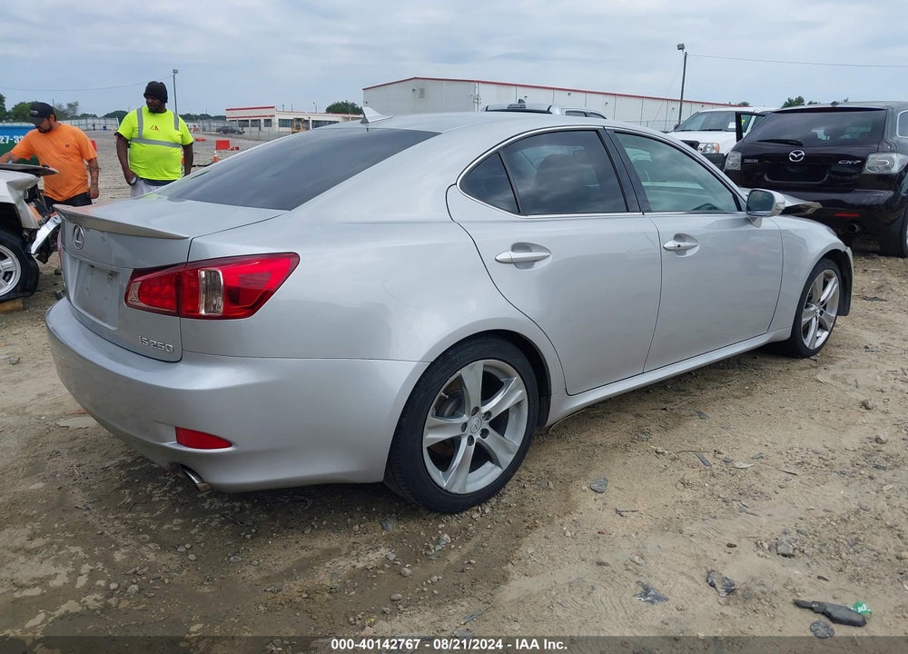 2012 LEXUS IS 250 VIN: JTHBF5C25C5171351