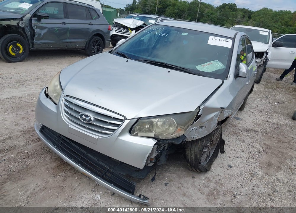 2010 HYUNDAI ELANTRA GLS VIN: KMHDU4ADXAU868477