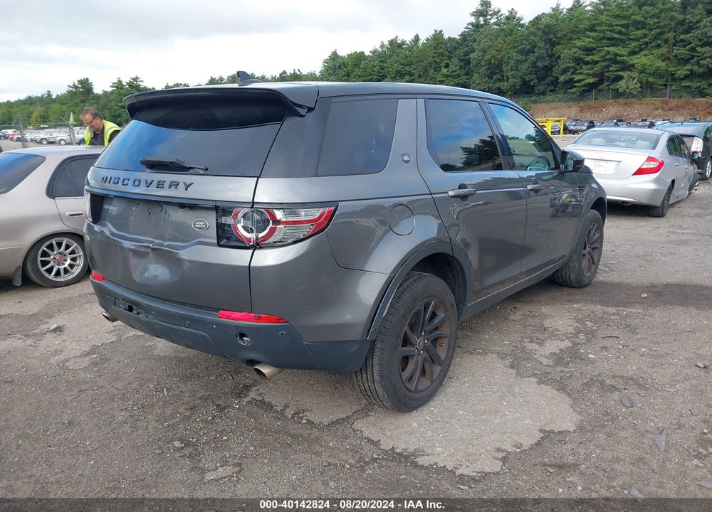 2016 LAND ROVER DISCOVERY SPORT HSE VIN: SALCR2BG6GH600437