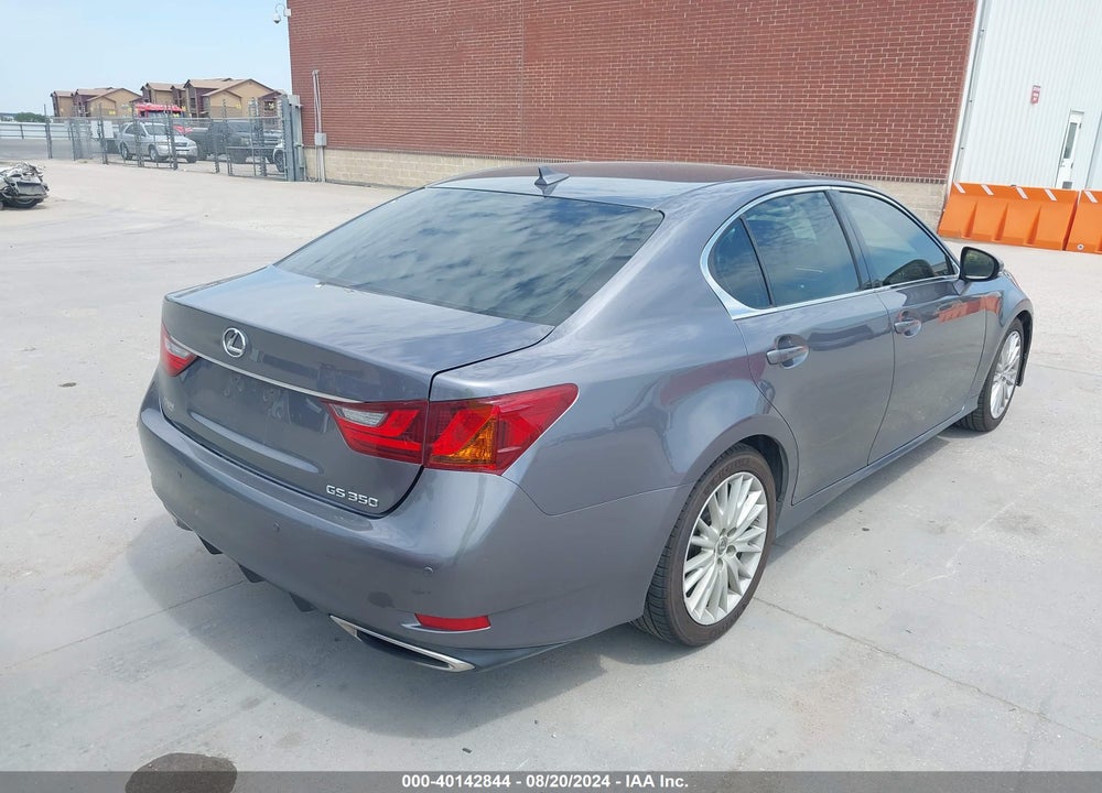2013 LEXUS GS 350 VIN: JTHBE1BL6D5001734