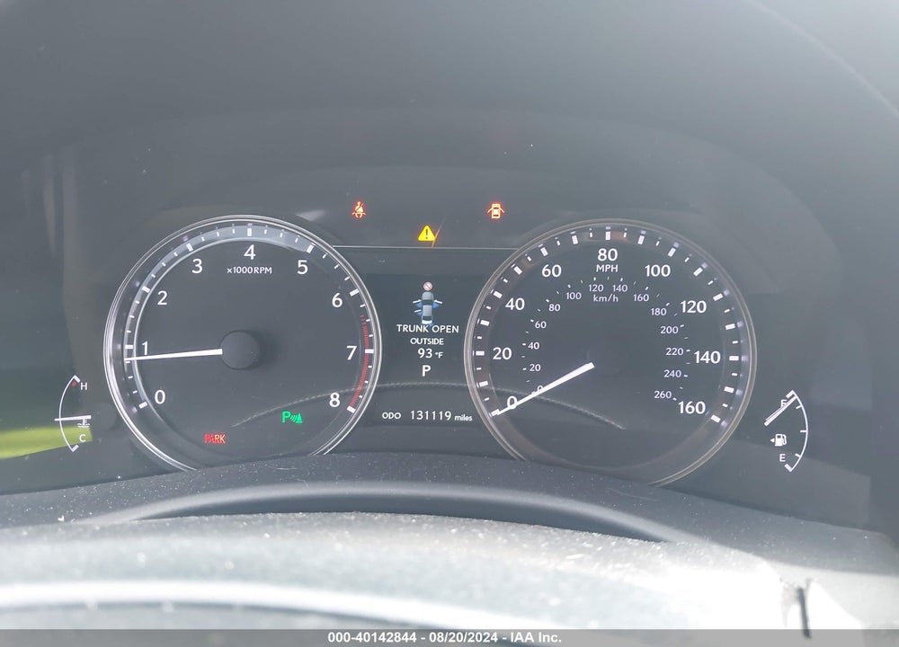 2013 LEXUS GS 350 VIN: JTHBE1BL6D5001734