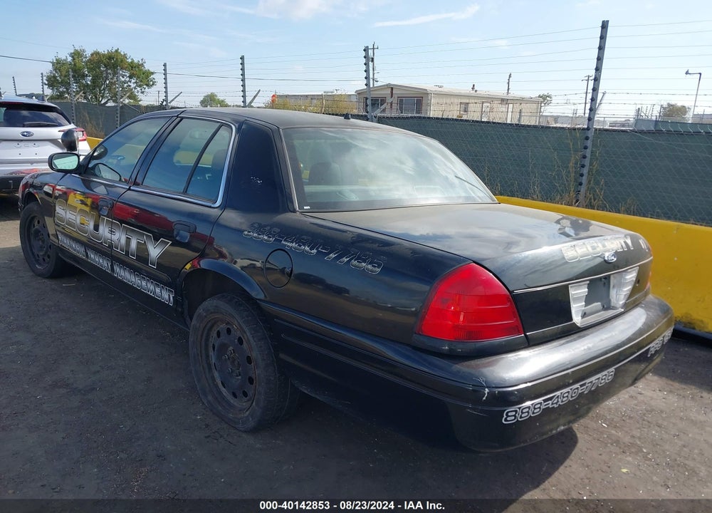 2007 FORD CROWN VICTORIA POLICE/POLICE INTERCEPTOR VIN: 2FAFP71W57X156439