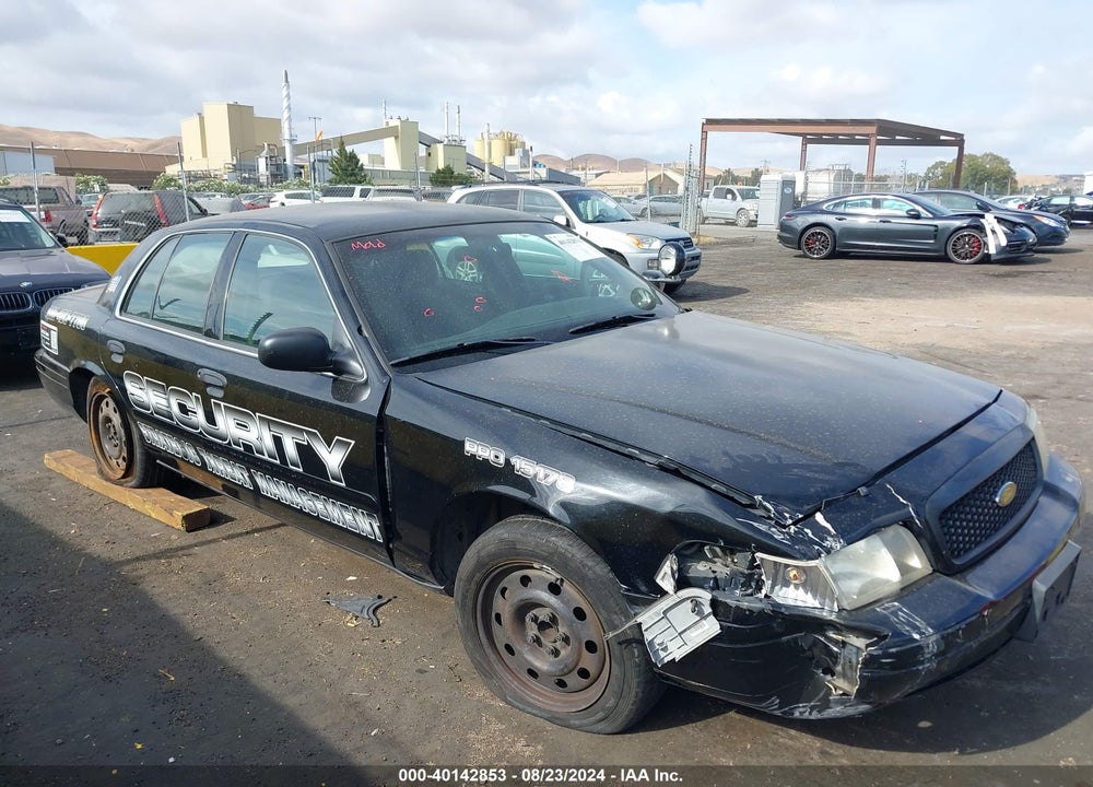 2007 FORD CROWN VICTORIA POLICE/POLICE INTERCEPTOR VIN: 2FAFP71W57X156439