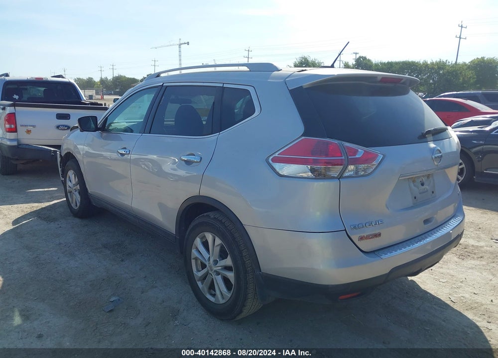2016 NISSAN ROGUE SV VIN: 5N1AT2MT4GC888459