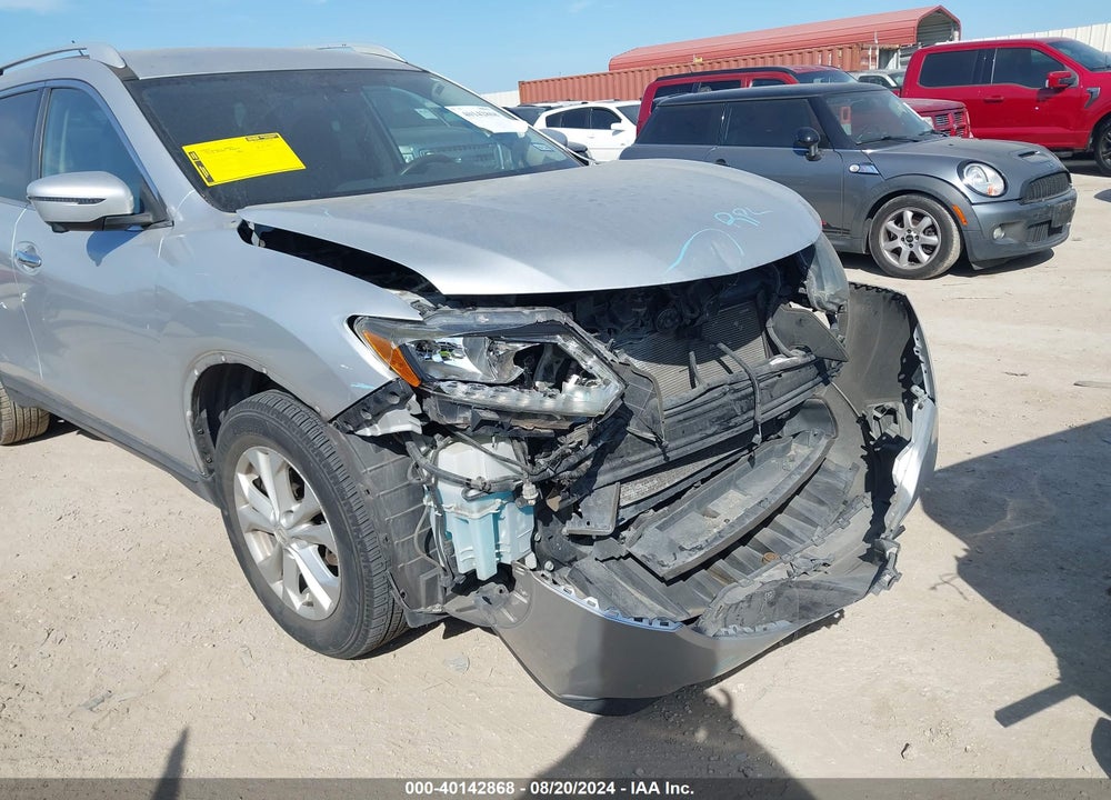 2016 NISSAN ROGUE SV VIN: 5N1AT2MT4GC888459