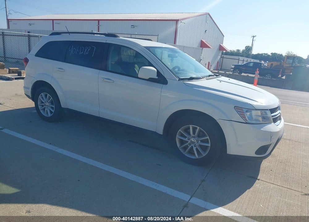 2016 DODGE JOURNEY SXT VIN: 3C4PDCBG7GT228525