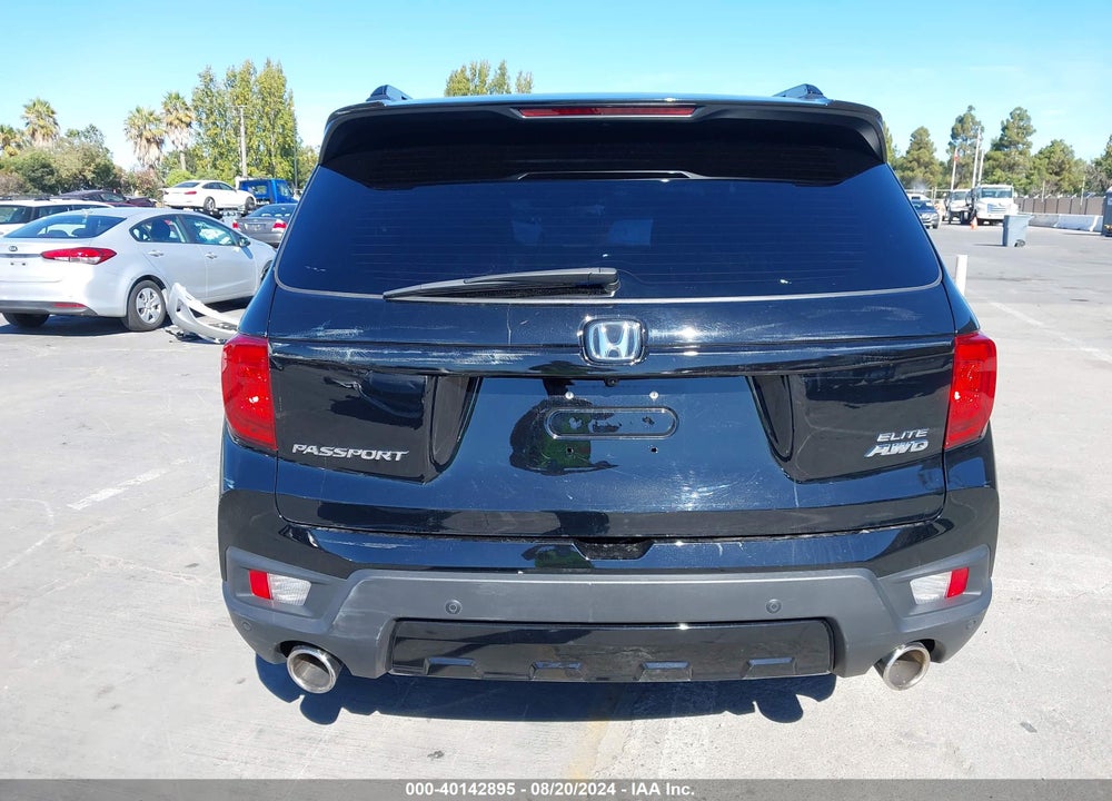 2023 HONDA PASSPORT ELITE VIN: 5FNYF8H06PB028238