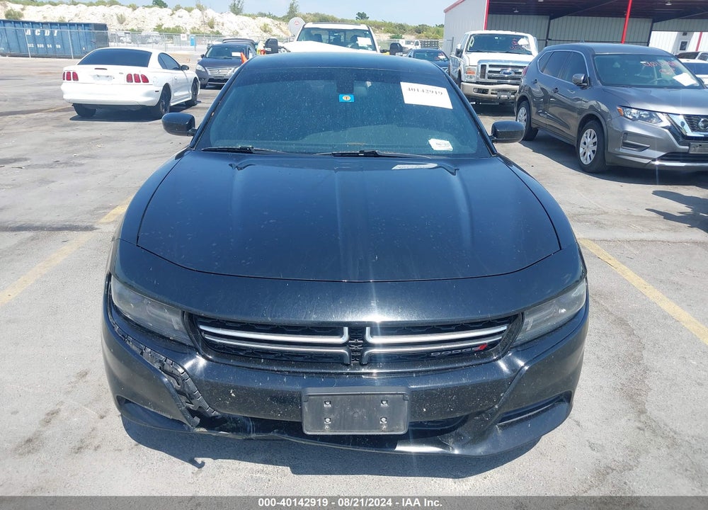 2016 DODGE CHARGER SE VIN: 2C3CDXBG5GH167002