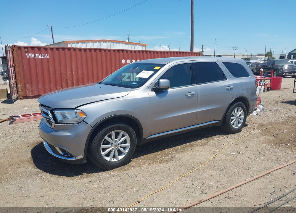 2020 DODGE DURANGO SXT RWD VIN: 1C4RDHAG6LC146153