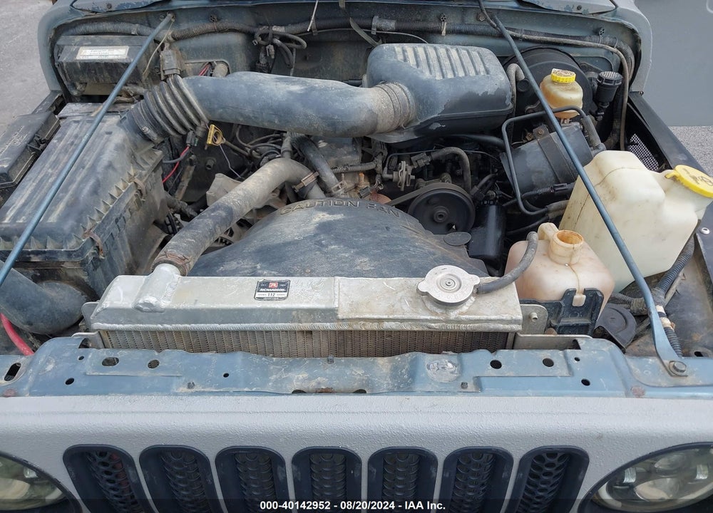 1997 JEEP WRANGLER SE VIN: 1J4FY29P6VP536250
