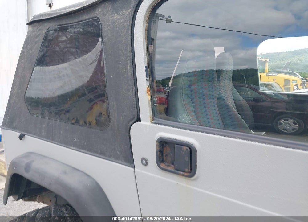 1997 JEEP WRANGLER SE VIN: 1J4FY29P6VP536250