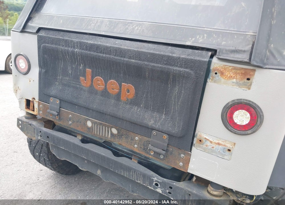 1997 JEEP WRANGLER SE VIN: 1J4FY29P6VP536250