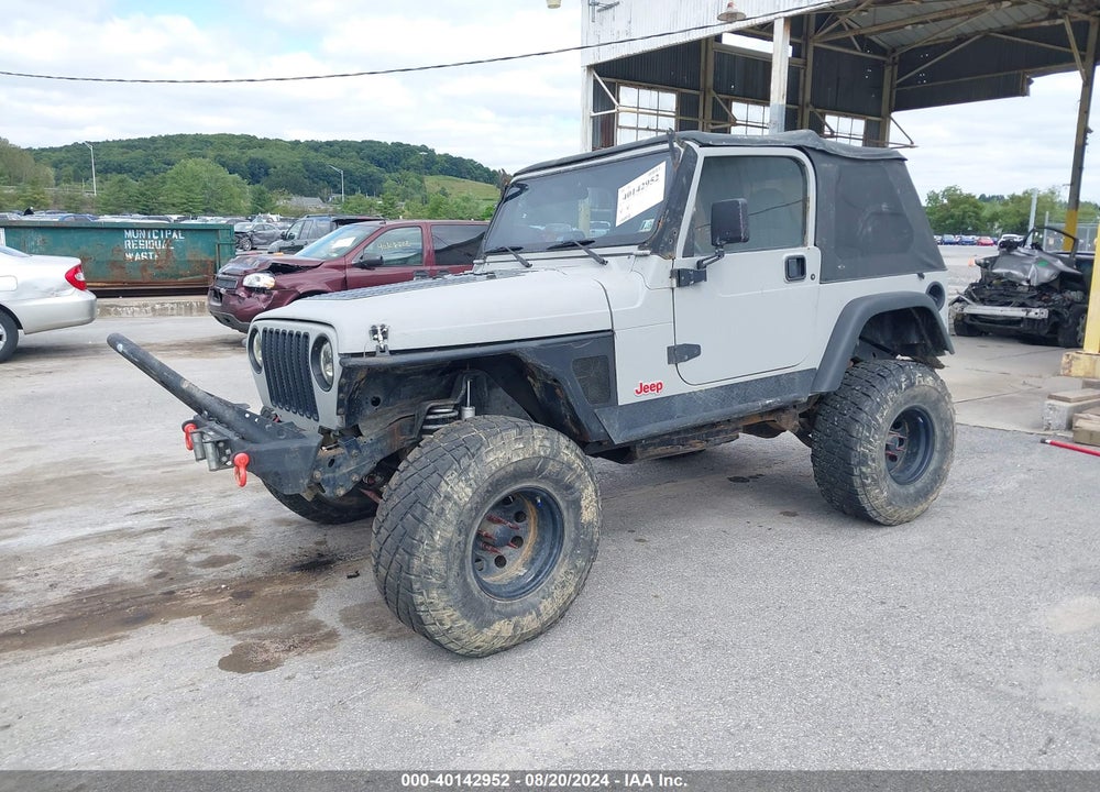 1997 JEEP WRANGLER SE VIN: 1J4FY29P6VP536250