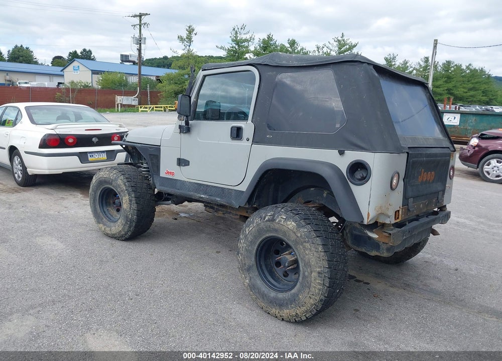 1997 JEEP WRANGLER SE VIN: 1J4FY29P6VP536250