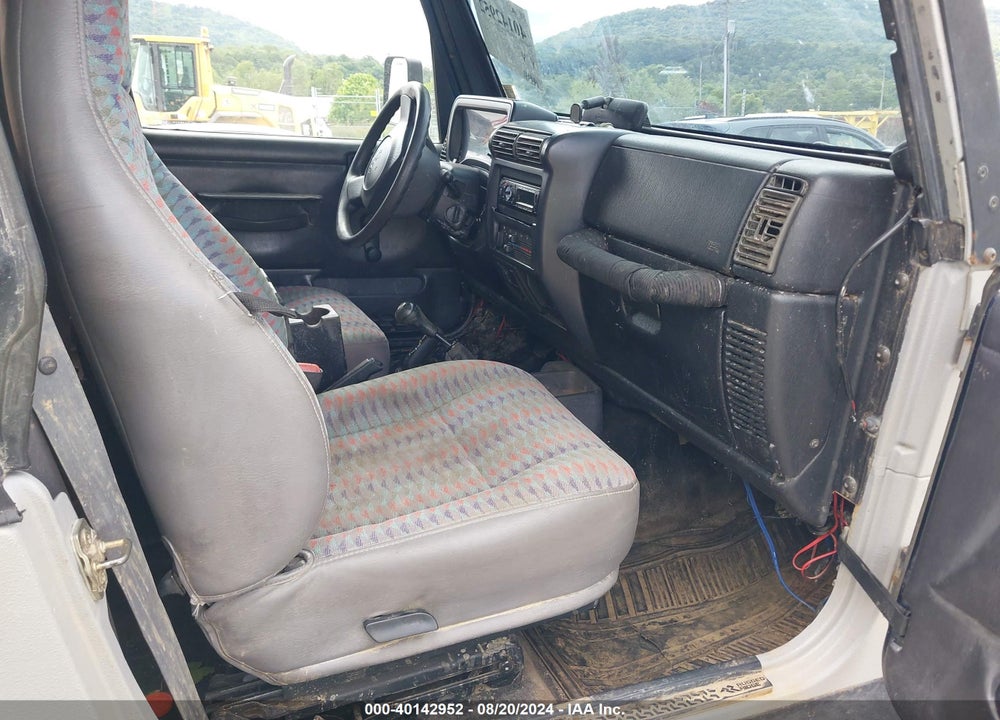 1997 JEEP WRANGLER SE VIN: 1J4FY29P6VP536250