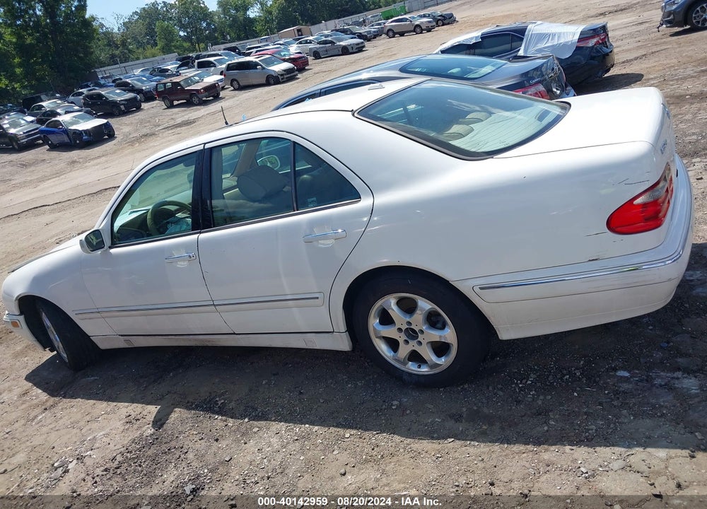 2002 MERCEDES-BENZ E 320 SPECIAL EDITION VIN: WDBJF65J42B499768