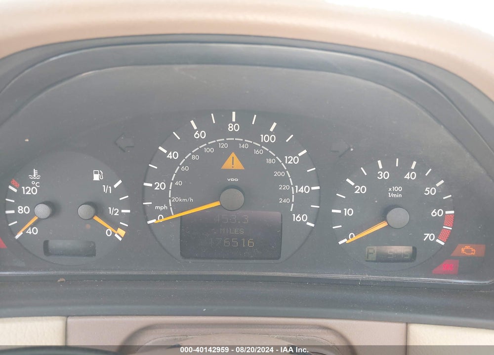 2002 MERCEDES-BENZ E 320 SPECIAL EDITION VIN: WDBJF65J42B499768